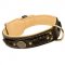 Bestseller Exklusives Hundehalsband aus Leder mit Luxus-Design