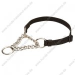 Hunde-Halsband aus Nylon und Halskette 2 in 1_1