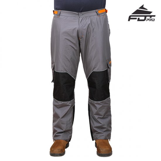 "Pro Pants" dunkel-graue Hose mit Logo