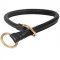 Akita Hundehalsband Leder, rundes Leder