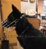 Bestseller Deutscher Schäferhund Beißkorb aus Draht mit Polsterung