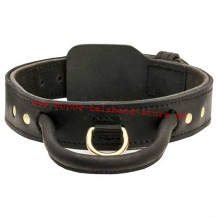 Akita Hundehalsband Leder mit Handschlaufe ❺❺❺