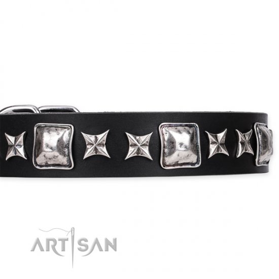 Ledernes Halsband "Space Walk" von Artisan FDT