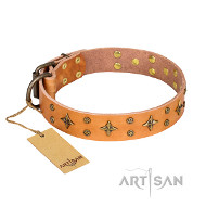 "Top-Flight" herrliches FDT Artisan Lederhalsband "Top-Flight" herrliches FDT Artisan Lederhalsband