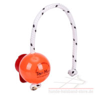 Hundeball Top-Matic "Fun Ball Orange"+Maxi Power Clip