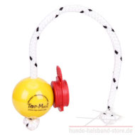 Set aus Top-Matic Fun Ball Mini SOFT gelb + roter Magnetclip
