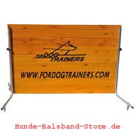 Schutzhund Training Barriere aus Holz