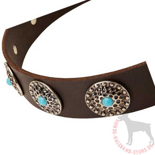 Fine Leather Dog Collar 