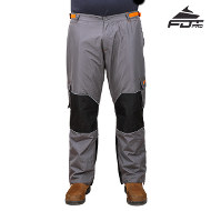 "Pro Pants" dunkel-graue Hose mit Logo