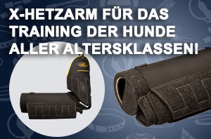 Hetzarm fuer
Hundetraining