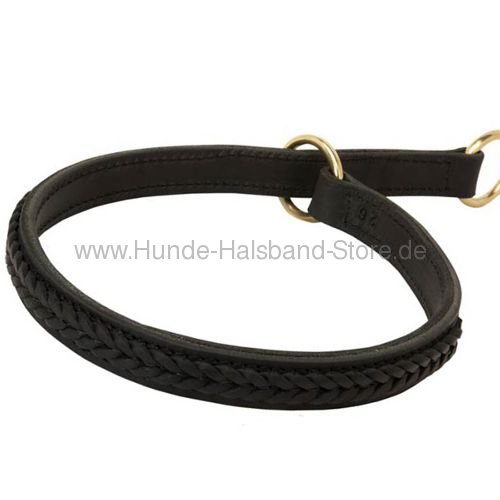 Hundehalsband aus Leder stilvoll 