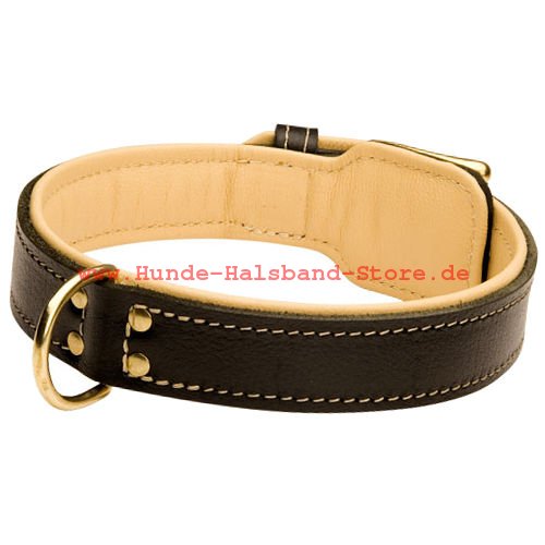 Hundehalsband mit Nappa