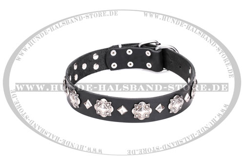 Ledernes Halsband breit