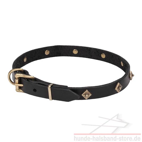 haltbares Lederhalsband 20 mm