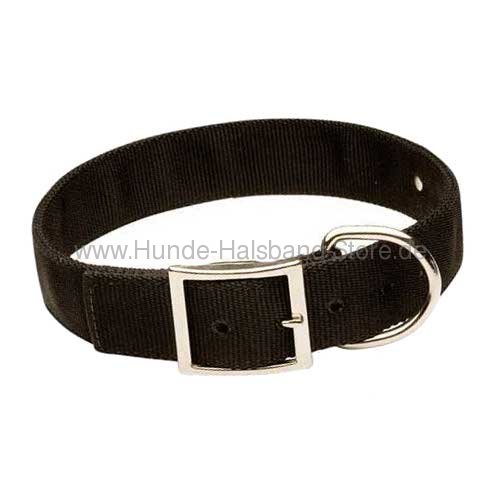 Hundehalsband Nylon breit