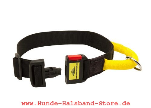 Hundehalsband mit Schnellverschluss