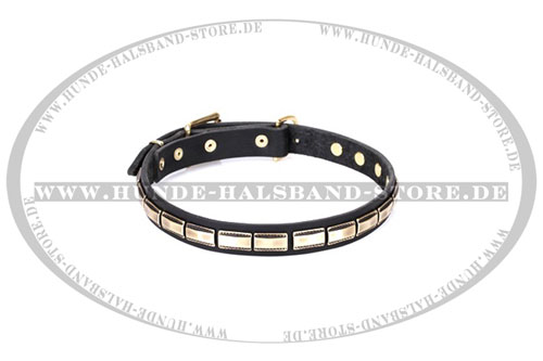 Lederhalsband "Wealth Effulgence" von FDT Artisan