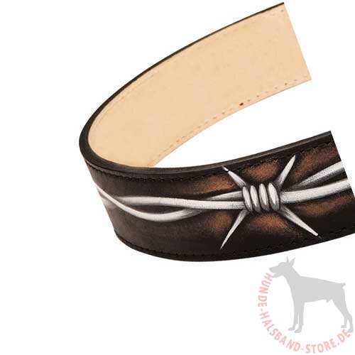 Bemaltes Designer Hundehalsband 2013 