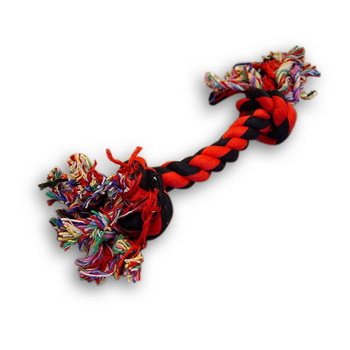 2-Knot Fiber Bone, dog toy