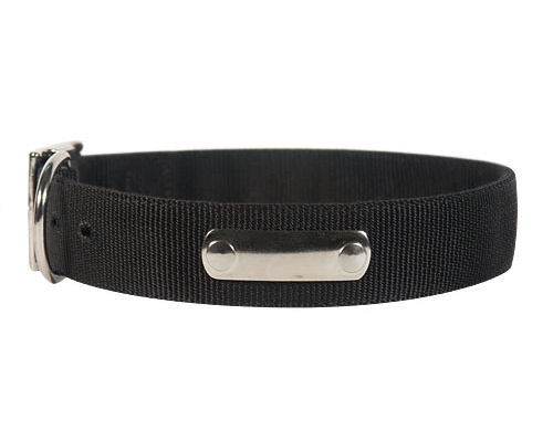 Halsband mit Namen, Namenshalband aus Nylon