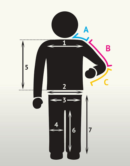 Dog Training Vest Sizing